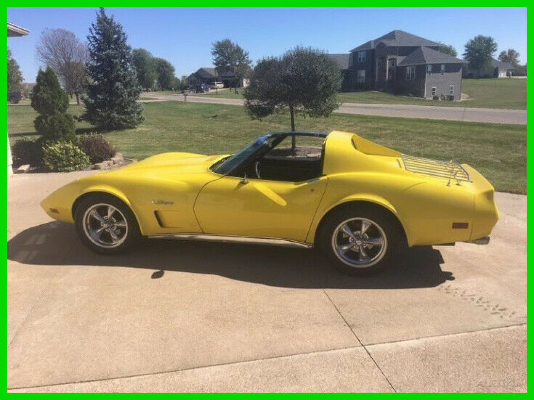1976 Chevrolet Corvette Stingray Rebuilt V8 Auto Numbers Matching RWD T-Top 1976 Chevrolet Corvette Stingray V8 Numbers Matching