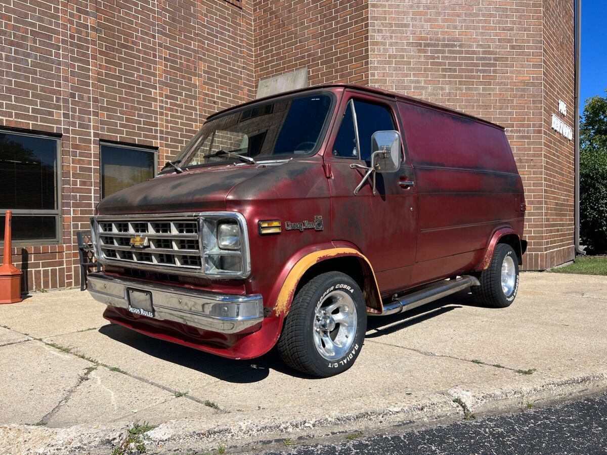 1976 Chevrolet G20 Van Shorty 400 1 Owner Original Paint Super Cool C10 1976 Chevrolet G20 Van Van - 1 Owner - Original Paint - 400 V8
