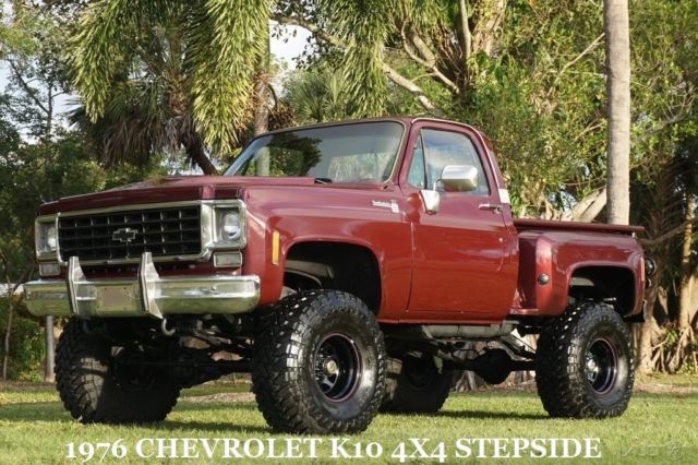 1976 Chevrolet C/K Pickup 1500 1500 SCOTTSDALE STEPSIDE SHORTBED 4X4 RESTORED