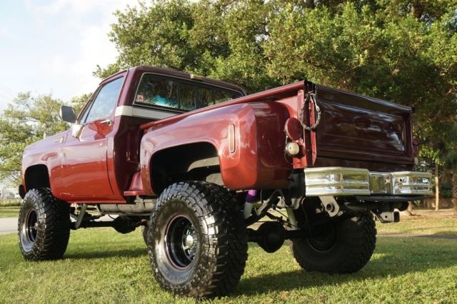 1976 Chevrolet C/K Pickup 1500 1500 SCOTTSDALE STEPSIDE SHORTBED 4X4 RESTORED - photo 10