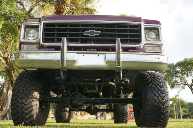 1976 Chevrolet C/K Pickup 1500 1500 SCOTTSDALE STEPSIDE SHORTBED 4X4 RESTORED - photo 12