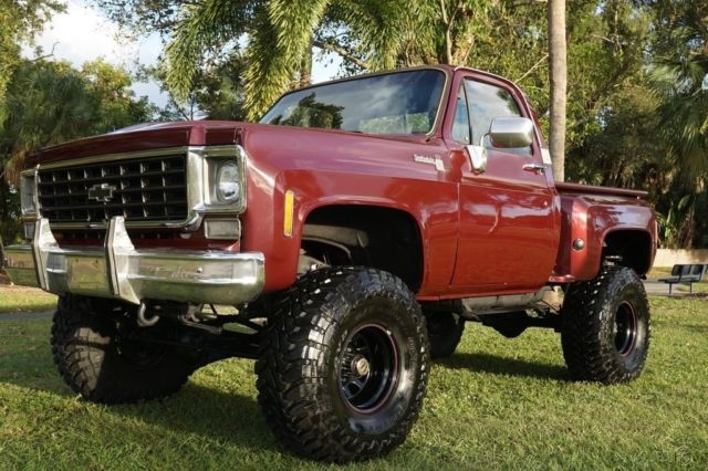 1976 Chevrolet C/K Pickup 1500 1500 SCOTTSDALE STEPSIDE SHORTBED 4X4 RESTORED - photo 9