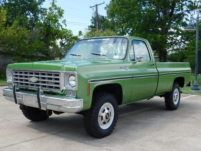 1976 Chevrolet K20 Pickup, Medium Lime Metallic with 22319 Miles available now! 1976 Chevrolet Other Pickups Scottsdale