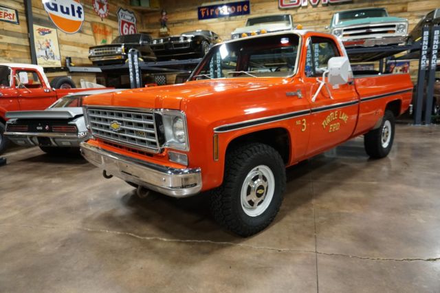 1976 Chevrolet K20 Scottsdale 8,858 Miles Red Pickup 400 V8 6.5L Automatic 1976 Chevrolet Other Pickups Scottsdale
