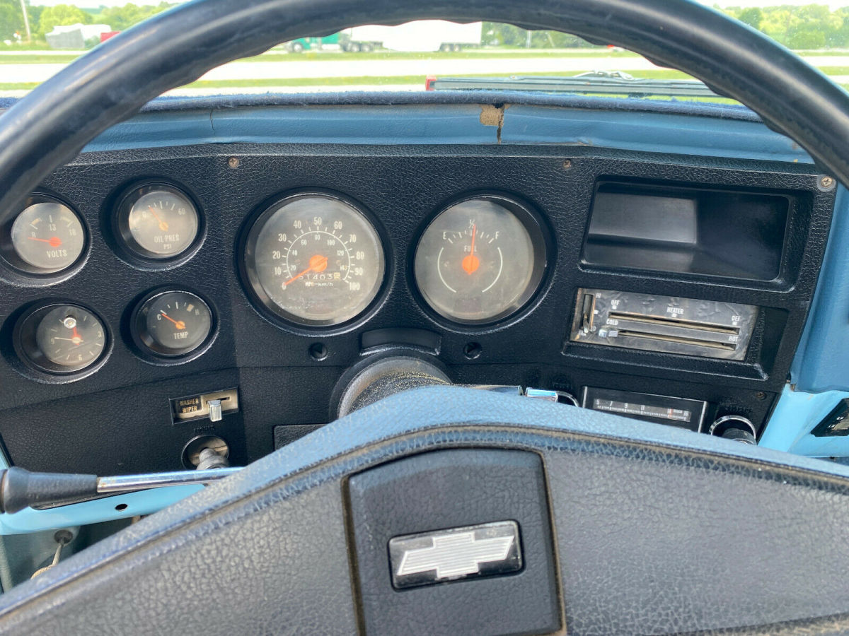 1976 Chevrolet C/K Pickup 2500 Bonanza Spirit of '76, 350, 4 Spd, 4x4, 61K Miles - photo 13