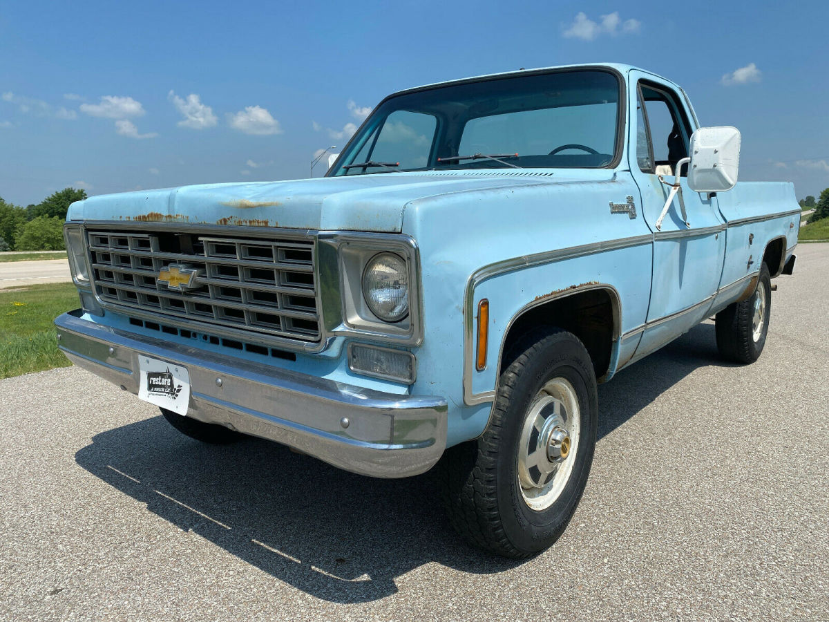 1976 Chevrolet C/K Pickup 2500 Bonanza Spirit of '76, 350, 4 Spd, 4x4, 61K Miles - photo 4