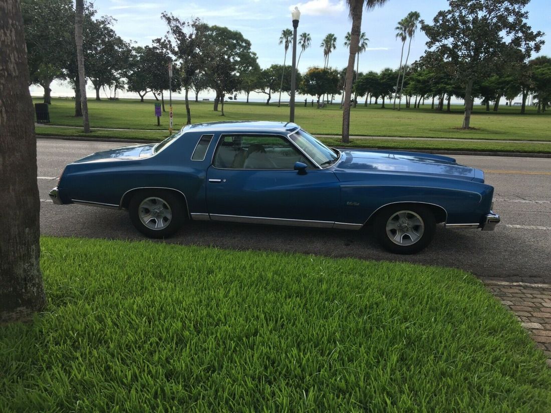 1976 Chevrolet Monte Carlo Coupe Coupe Blue RWD Automatic landau 1976 Chevrolet Monte Carlo Coupe landau
