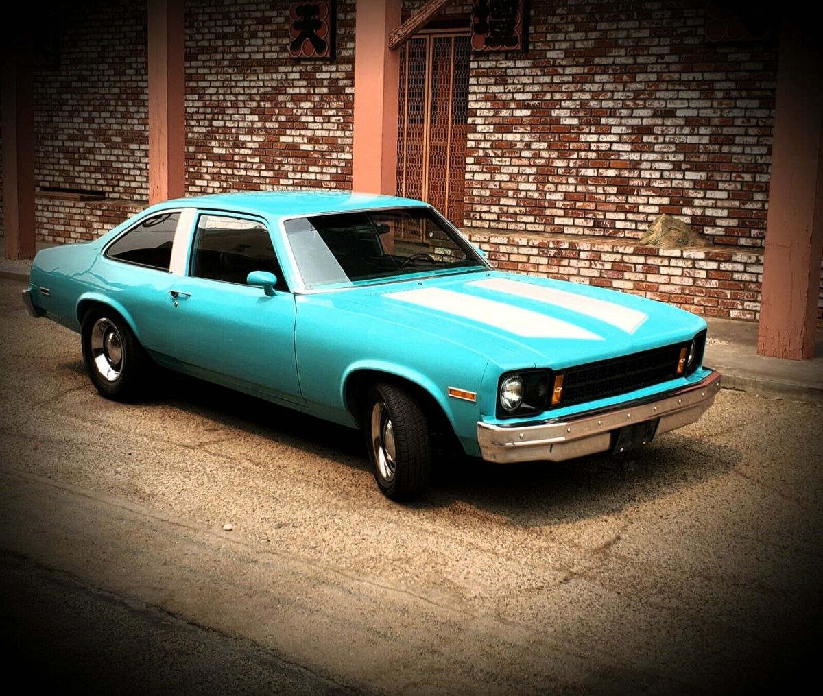 1976 Chevrolet Nova Hatchback Blue RWD Automatic 1976 Chevrolet Nova