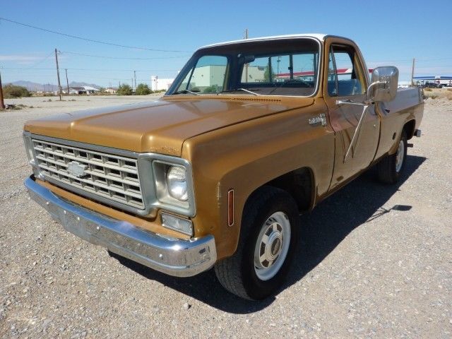 1976 CHEVROLET SCOTTSDALE 3/4 TON PICKUP 5.7 V8 BUILT AND SOLD NEW IN CALIFORNIA 1976 Chevrolet Silverado 2500