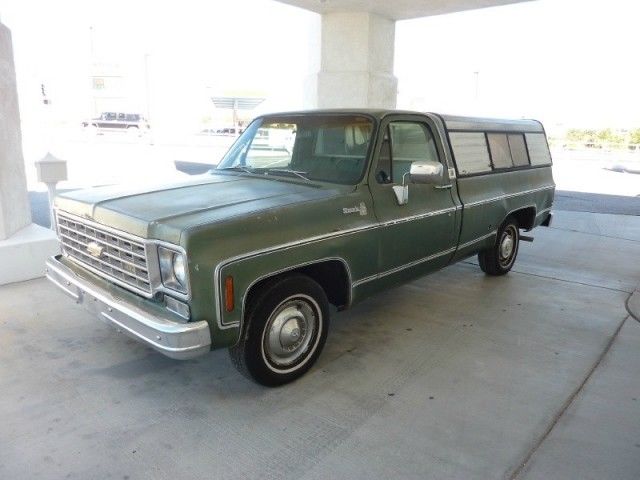 1976 CHEVROLET SILVERADO 350 V8 AUTO WITH AIR ALL ORIGINAL ARIZONA TRUCK NO RUST 1976 Chevrolet C/K Pickup 1500