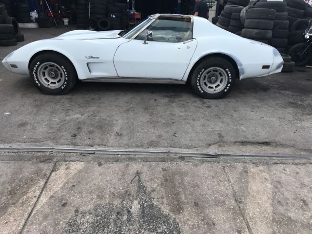 1976 Chevy Corvette Project Car NO RESERVE NUMBERS MATCHING #'s Matching 1976 Chevrolet Corvette