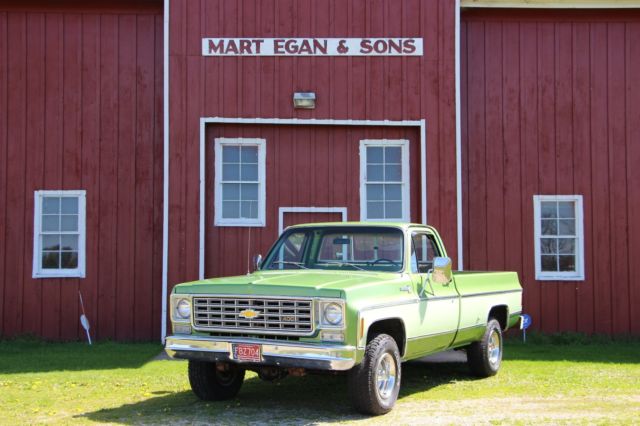 1976 Chevy K10 Scottsdale 4x4 Square Chevrolet 1976 Chevrolet Other Pickups Scottsdale