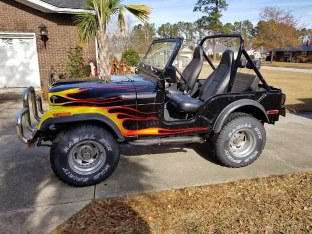 1976 CJ 5 Jeep Black - photo 3