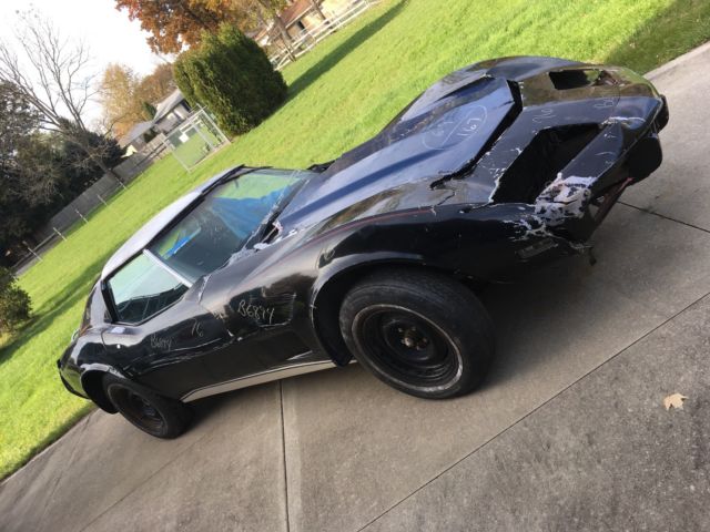 1976 Corvette restoration project 54K mi parked since 1995 1976 Chevrolet Corvette