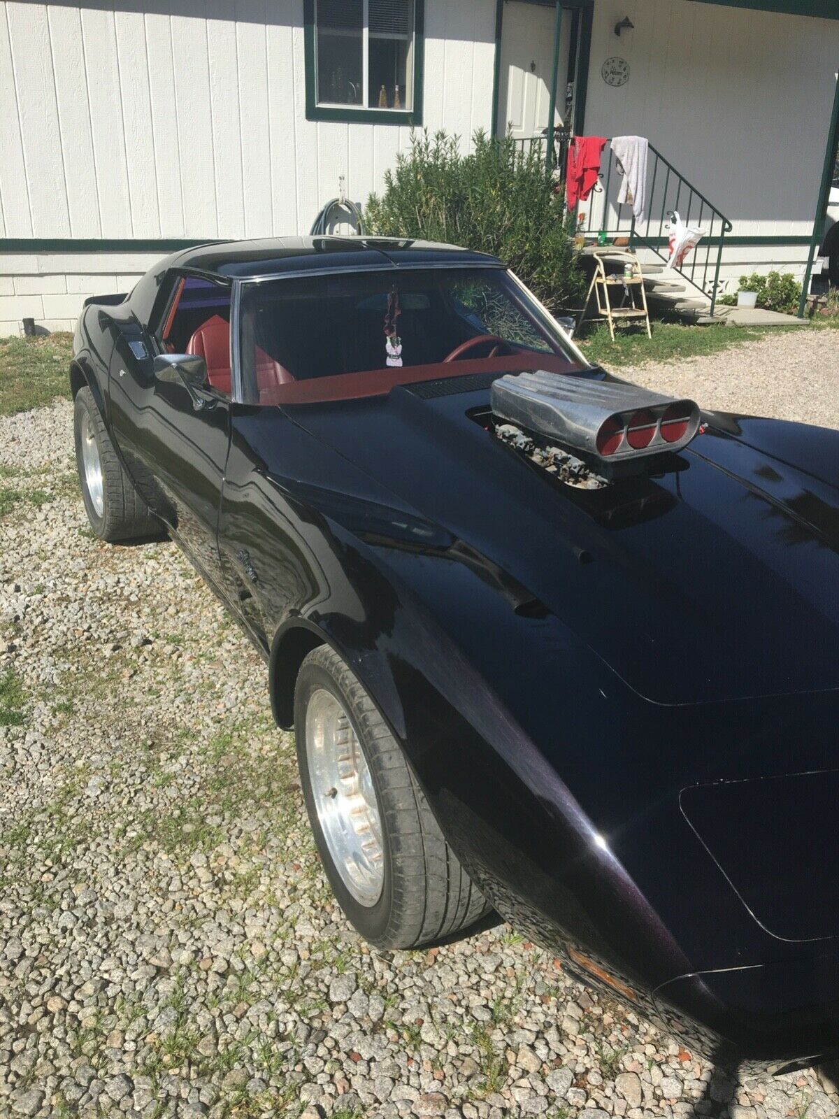1976 Corvette Stingray, 383 Stroker, high rise manifold, 3 inch exhaust, Built m 1976 Chevrolet Corvette Chrome