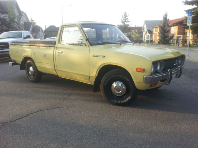 1976 Datsun 620 pickup with the original camper 1976 Datsun Other 620 pickup Sport truck Longbox