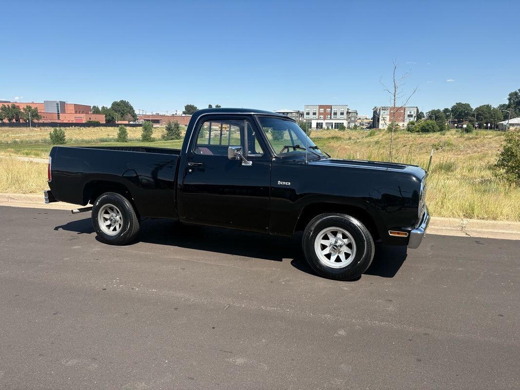 1976 dodge 100 very clean short box - photo 12