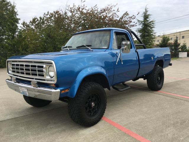 1976 dodge power wagon w100 Custom Truck 4x4 1976 Dodge Power Wagon