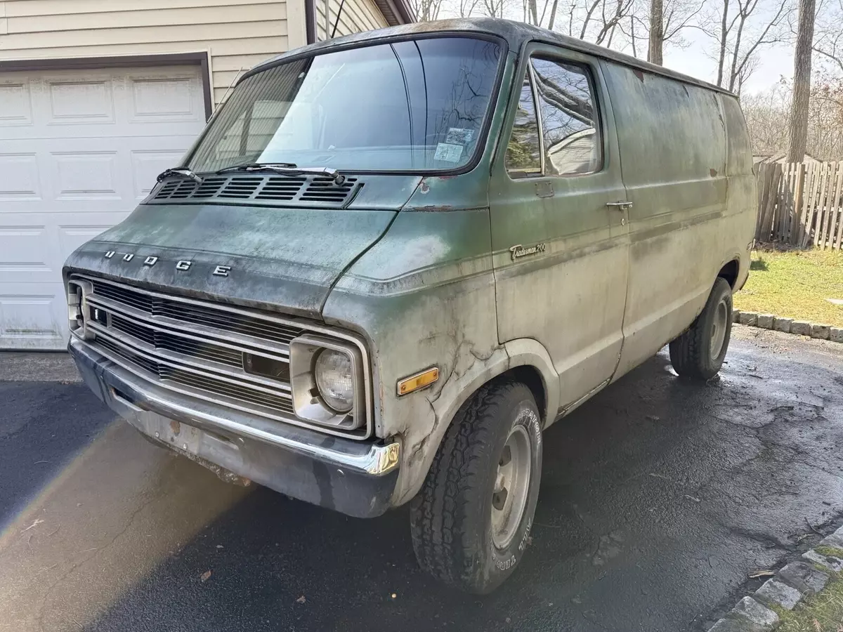 1976 Dodge Van Green B200 Street Van 1976 Dodge Van B200 Street Van