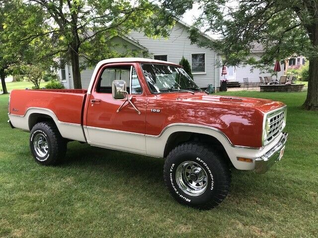 1976 Dodge W100 Short Box 4X4 Power Wagon 1976 Dodge Power Wagon