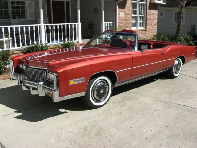 1976 Eldorado Convertible Time Capsule All Original with only 770 Miles 1976 Cadillac Eldorado