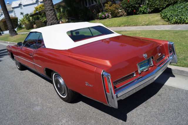 1976 Cadillac Eldorado Antique Dark Firethorn Leather - photo 11