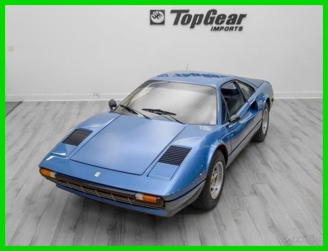 1976 Ferrari 308GTB Vetroresina Dry Sump Coupe Collector Car only 15,735 Miles 1976 Ferrari 308