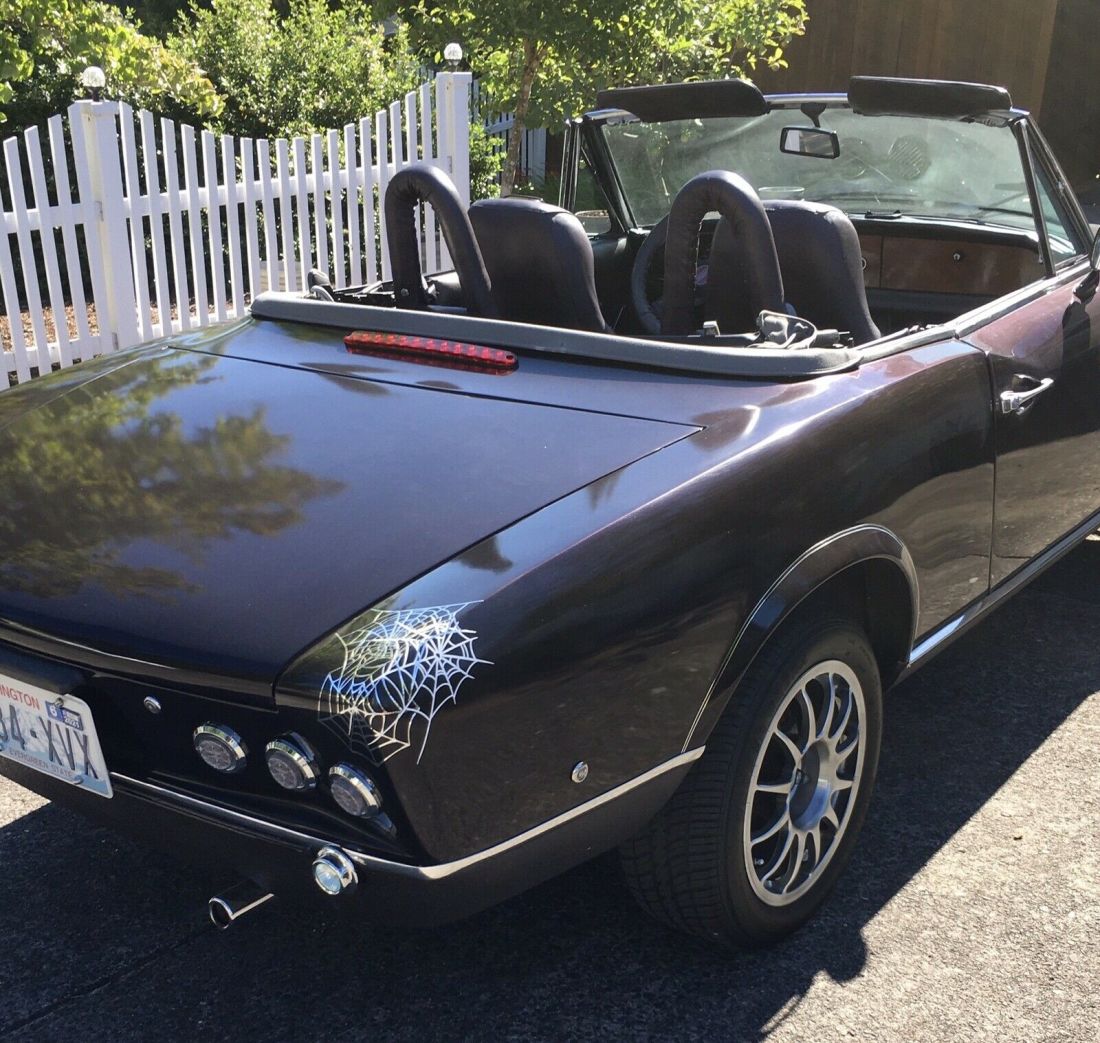 1976 Fiat 124 Spider 1800 Convertible Purple RWD Manual 1976 Fiat 124 Spider 1800