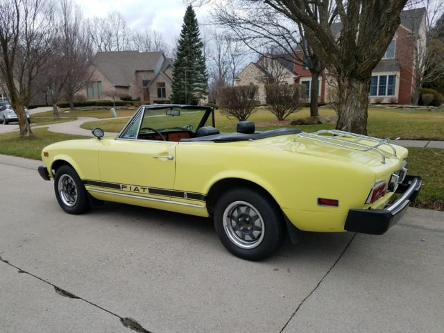 1976 Fiat 124 Spider Convertible - photo 5