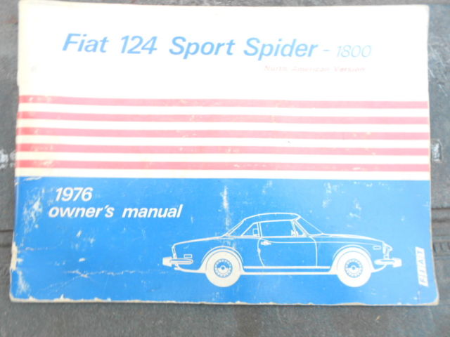 1976 Fiat 124 Spider - photo 12