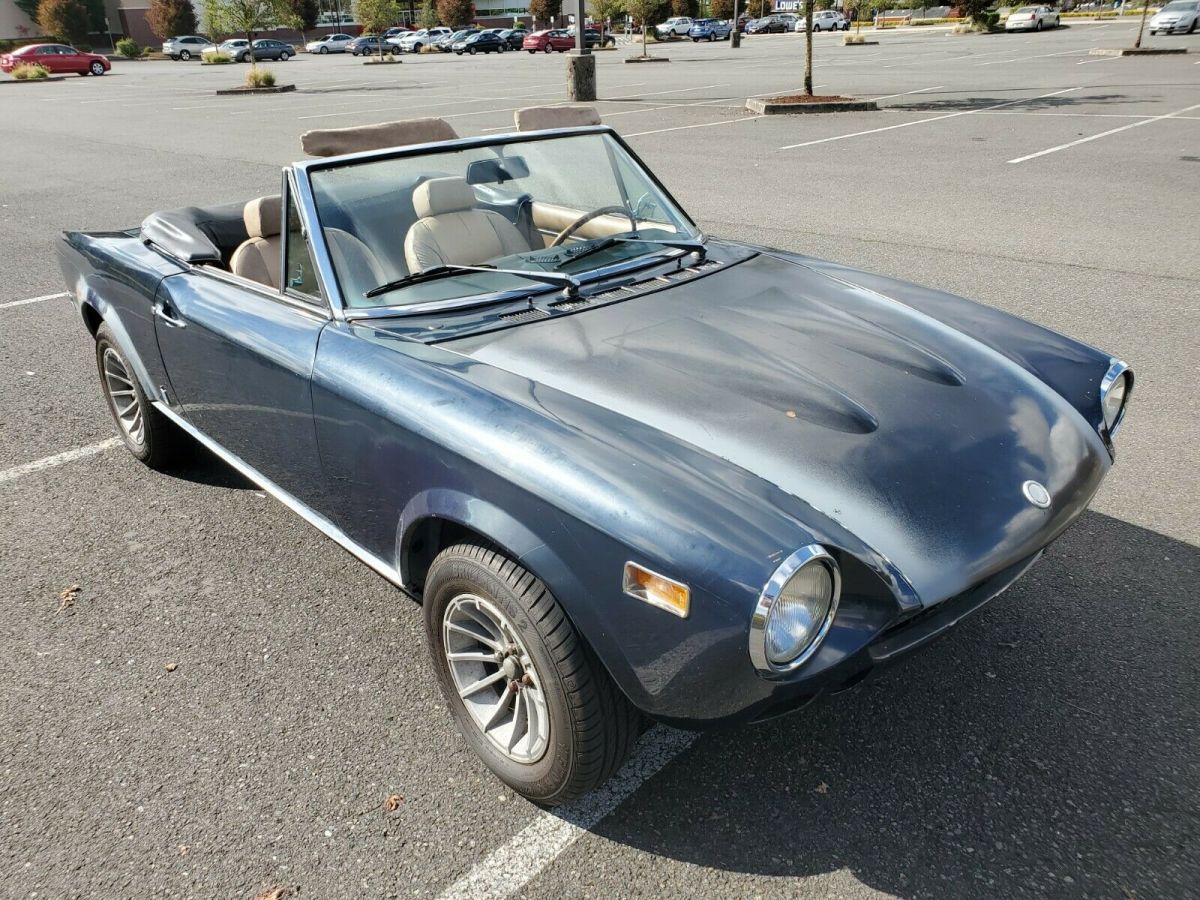 1976 Fiat 124 Spider Convertible Sport 1800 - Runs & Drives Great - Super Fun! 1976 Fiat 124 Spider
