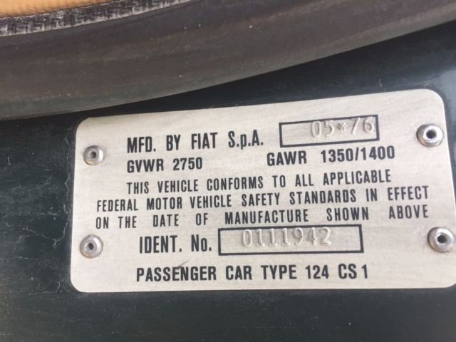 1976 Fiat 124 Spider - photo 10