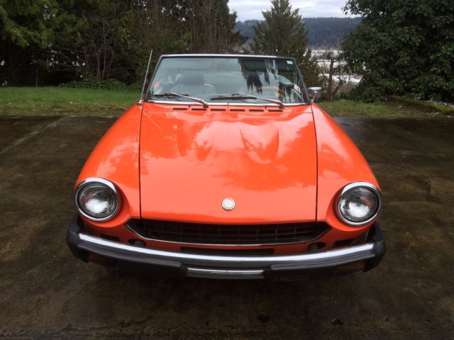 1976 Fiat 124 Spider Convertible - photo 2