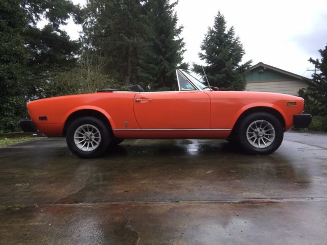 1976 Fiat 124 Spider Convertible - photo 4