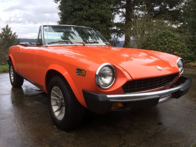 1976 Fiat 124 Spider Convertible - photo 5