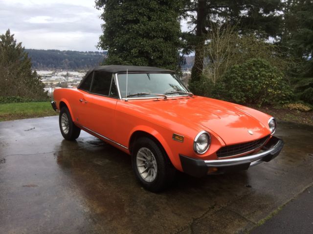 1976 Fiat 124 Spider Convertible - photo 9