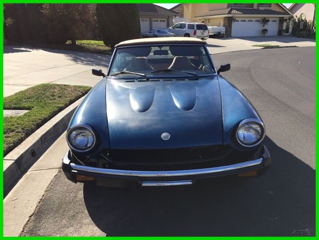 1976 Fiat Spider 124 Used Manual RWD Convertible 1976 Fiat 124 Spider