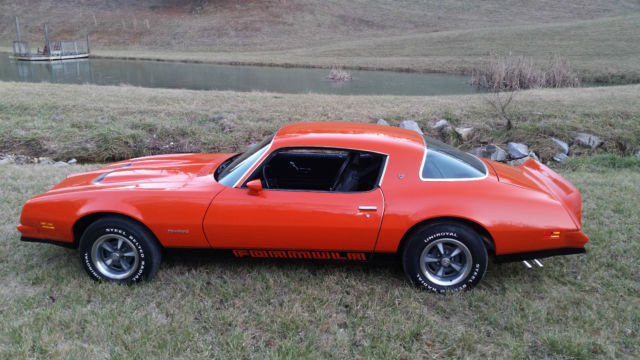 1976 FIREBIRD FORULMA 400 ONE OWNER 10362 MILES 100% ORIGINAL 1976 Pontiac Firebird