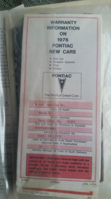 1976 Pontiac Firebird - photo 12