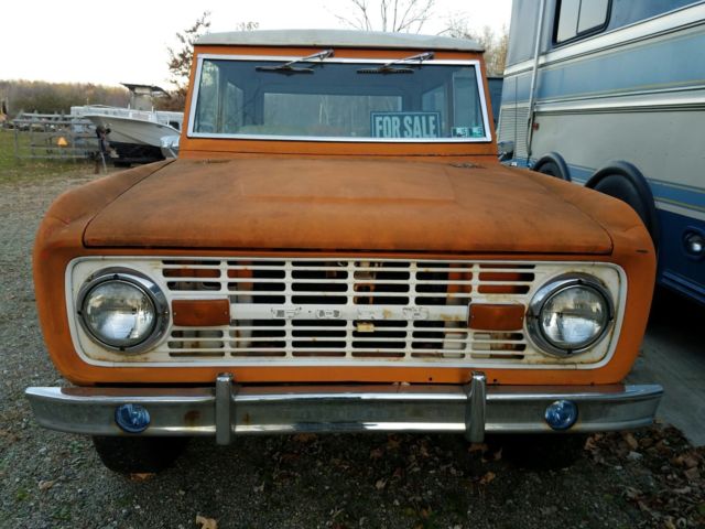 1976 ford bronco 32K miles PS AC PB AT Dana 44 Dics Brake Uncut SOLID FRAME 1976 Ford Bronco Sport