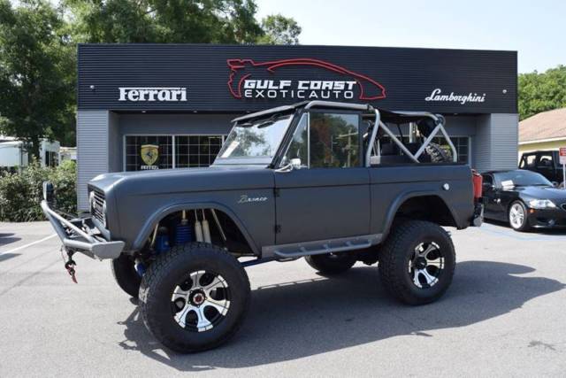 1976 Ford Bronco 4,000 Miles Gray SUV Other Other Automatic 1976 Ford Bronco --