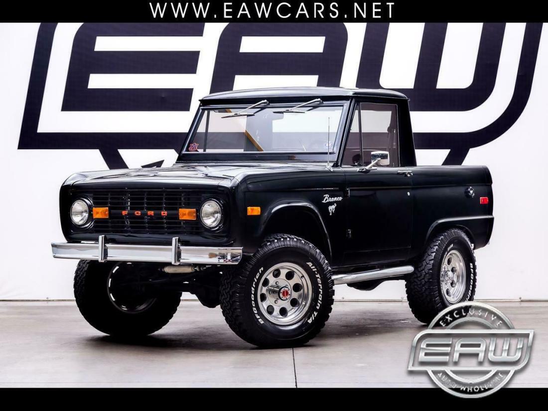 1976 Ford Bronco EXPLORER HALF CAB 14148 Miles Black 302 CUBIC INCHES EFI Autom 1976 Ford Bronco EXPLORER HALF CAB