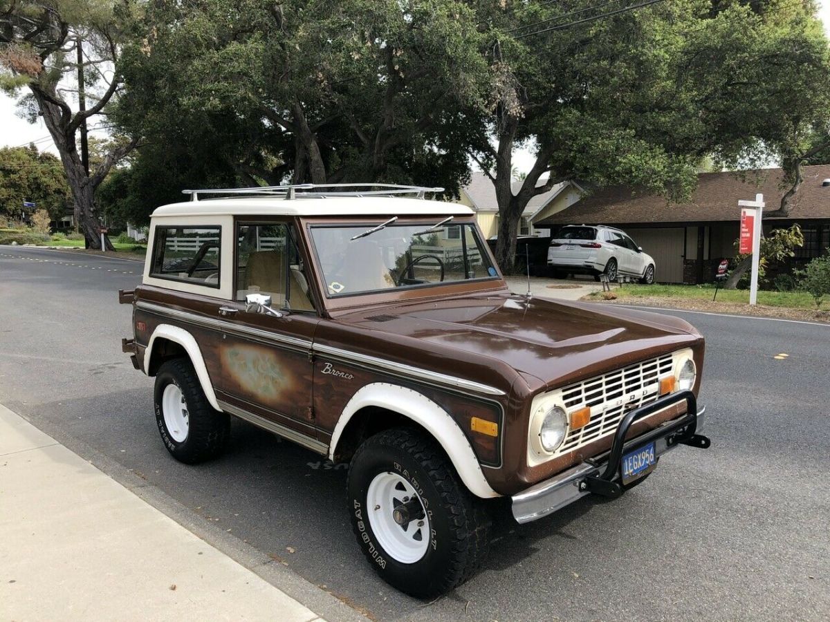1976 Ford Bronco, Power Steering, Power Brakes, Original California solid Bronco 1976 Ford Bronco 2 Door