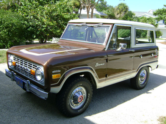 1976 Ford Bronco Ranger Sport Utility 2-Door