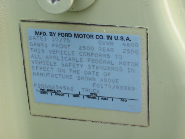1976 Ford F-100 - photo 12
