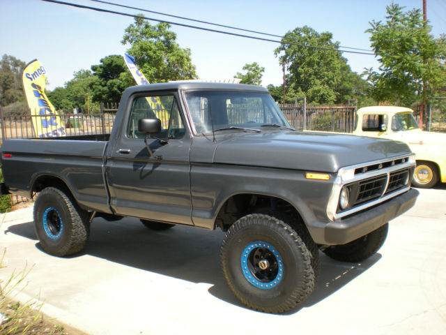 1976 Ford F-100 Ranger XLT Standard Cab Pickup 2-Door 4X4 1976 Ford F-100 Ranger XLT Standard Cab Pickup 2-Door