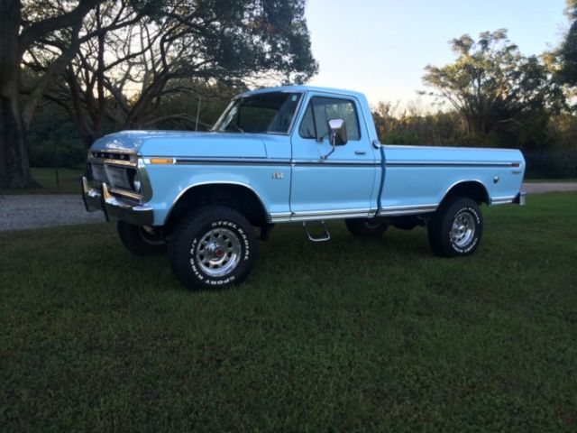 1976 Ford F-150 4x4 Ranger 1976 Ford F-150