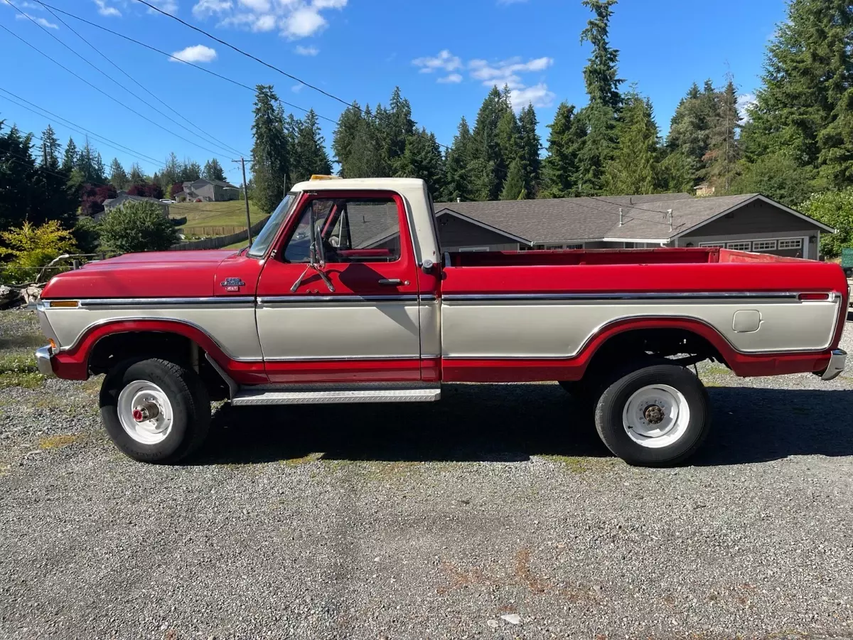 1976 Ford F-250 4x4 Ranger XLT Highboy 360 4-Speed Worldwide NO RESERVE 1976 Ford F-250 XLT