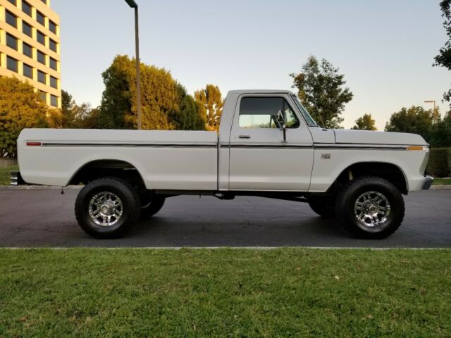1976 FORD F-250 RANGER 4X4 390 V8 4BBL HOLLEY 650 CARB C6 A/T ORIGINAL A/C TRUCK 1976 Ford F-250 HIGHBOY RANGER 4X4 390 V8 SOLID CALIFORNIA TRUCK