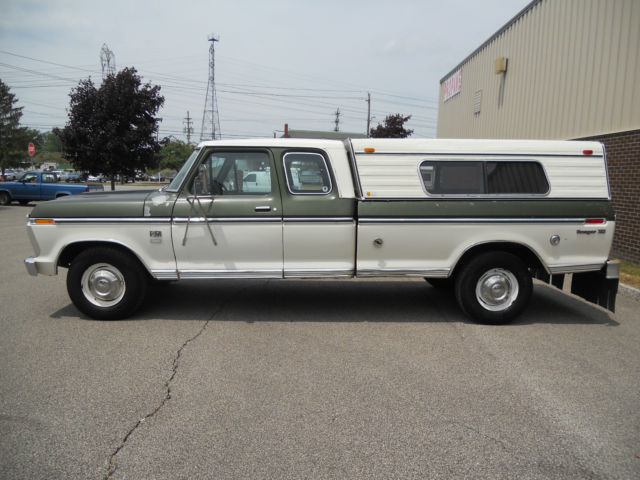 1976 Ford F-250 Ranger XLT Super Cab Trailer Special 460 Big Block Oregon Truck 1976 Ford F-250